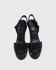 Armida Rhinestone Studded Embellished Sandals