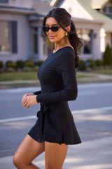 On My Terms Black Active Dress SALE
