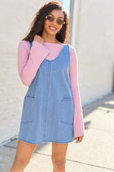 Hazel Denim Mini Dress