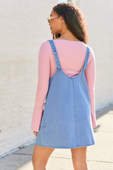 Hazel Denim Mini Dress