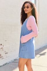 Hazel Denim Mini Dress